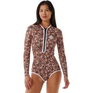 Rip Curl Womens G-Bomb Long Sleeve Hi Cut Springsuit Wetsuit- Size 8